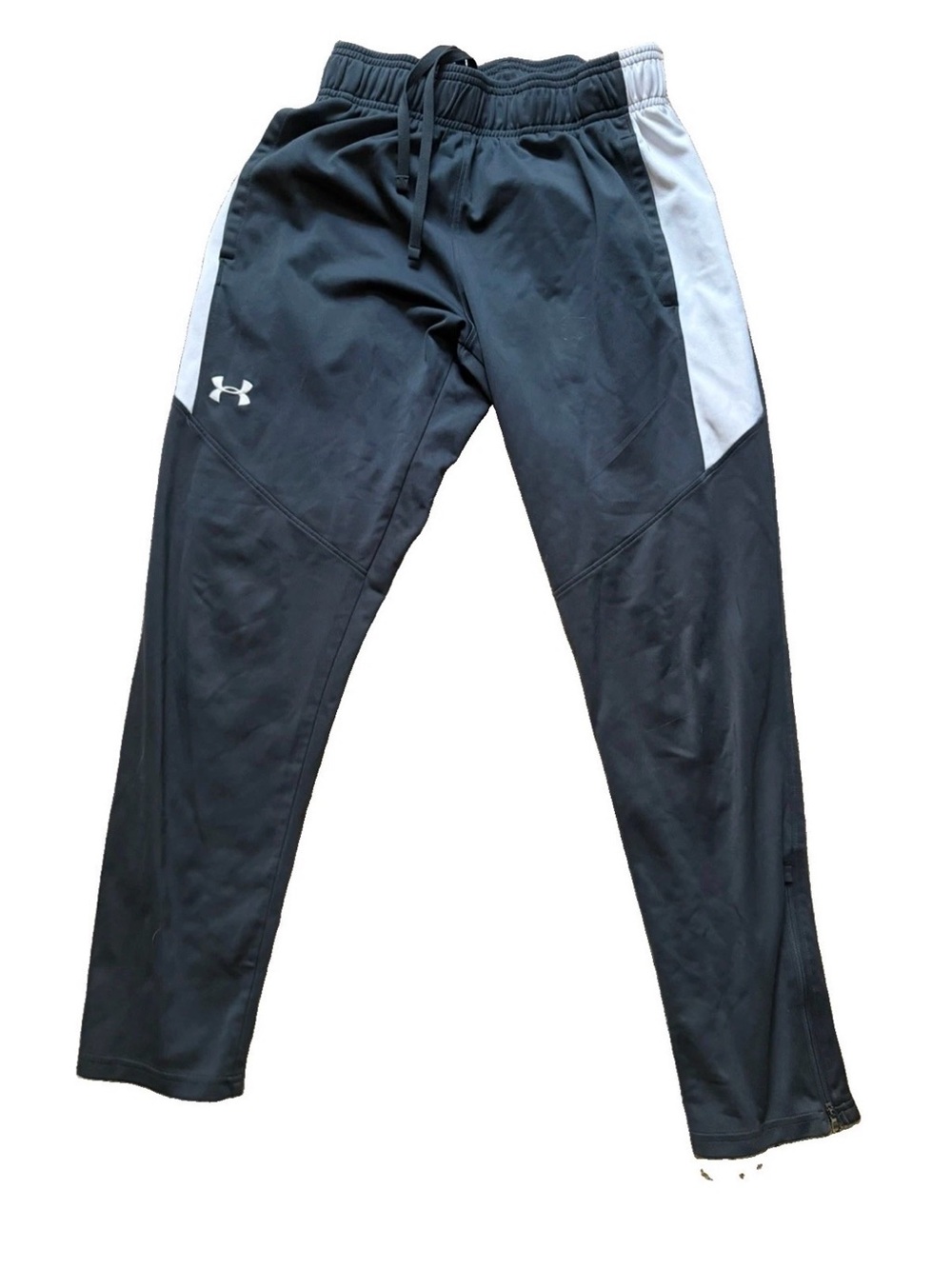 Under Armour Rival Knit Men’s Athletic Pants Grey White med